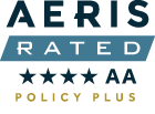 Aeris Rated 4 stars AA policy plus