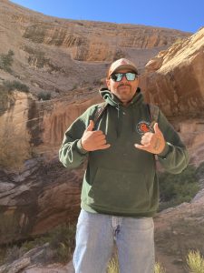 Louis Williams, owner of Ancient Wayves River & Hiking Adventures